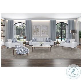 Balboa Shell Gray Living Room Set