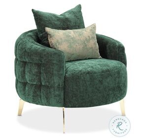Celine Emerald Accent Chair