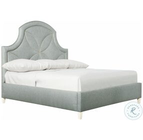Calista Grey King Upholstered Bed