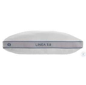Linea White And Blue Personal Performance Ultra Plush Pillow