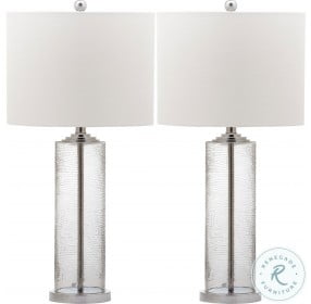 Grant Clear 29" Table Lamp Set of 2