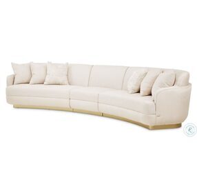 Aurora Linen Modular 3 Piece Sofa