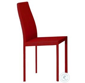 Luca Red Dining Chair Set of 2