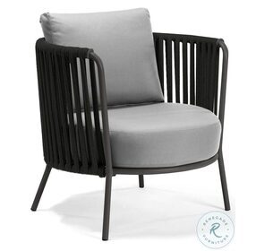 Lucy Gray Outdoor Accent Chair