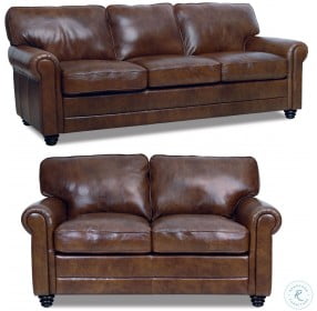 Luxe Leather Formal Living Room Sets