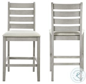 Pascal Driftwood Counter Height Stool Set Of 2