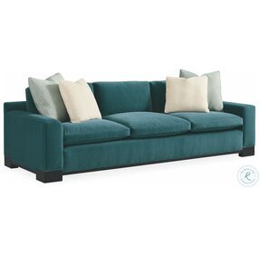 Modern Artisan Remix Blue Sofa