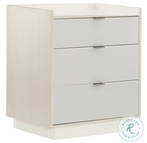 Modern Expressions Ash Taupe Nightstand