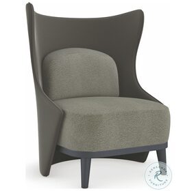 La Moda Grey Forma Accent Chair