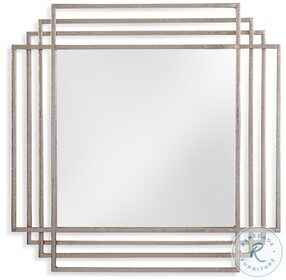 Gillis Silver Leaf Wall Mirror