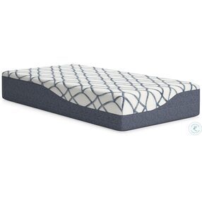 Chime Elite 12" White And Blue 2.0 Twin Mattress