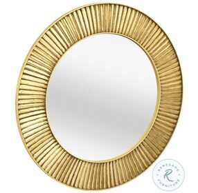 Midtown Gold Wall Mirror