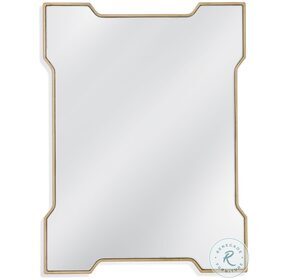Trident Gold Leaf Wall Mirror