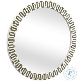 Sceptre Gray And White Wall Mirror