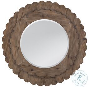 London Weathered Greige Wall Mirror
