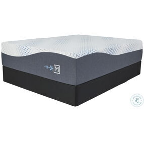 Millennium Luxury White Firm Gel Latex and Memory Foam Queen Mattress with Foundation