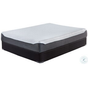 Chime Elite 10" White Luxury Firm California King Mattress with Foundation
