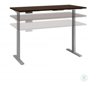 Move 60 Series Mocha Cherry 60" Adjustable Height Standing Desk