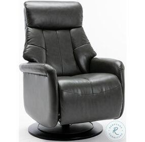 Orleans Charcoal And Midnight Recliner