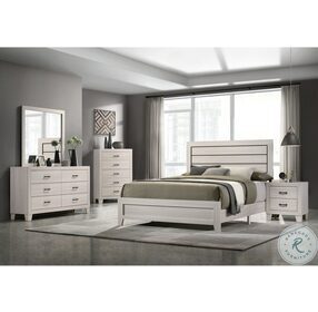 Poppy Makayla Gray Panel Bedroom Set