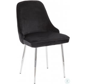Marcel Black Dining Chair Set Of 2
