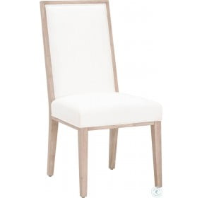 Martin LiveSmart Peyton Pearl And Natural Gray Dining Chair Set of 2
