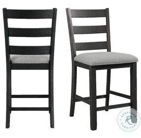 Kona Gray Counter Height Chair Set Of 2