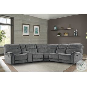 Cooper Shadow Grey Reclining Sectional