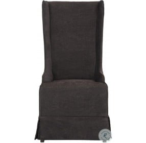 Becall Gray 20" Linen Dining Chair