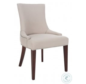 Becca Taupe 19" Linen Dining Chair