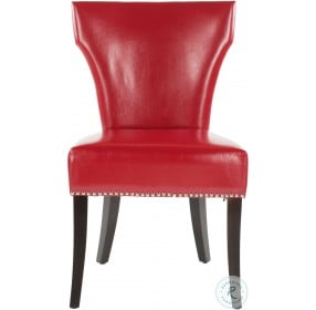 Jappic Red 22" Side Chair Set Of 2