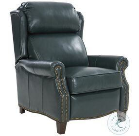 Meade Highland Emerald Leather Recliner
