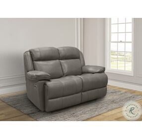 Eclipse Florence Heron Power Reclining Loveseat with Power Headrest