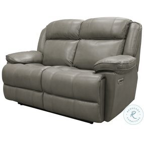 Eclipse Florence Heron Power Reclining Loveseat with Power Headrest