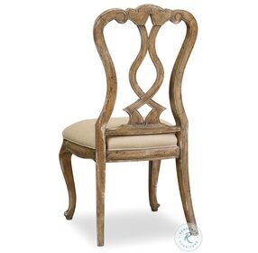 Chatelet Soft Amber Splat Back Side Chair Set Of 2