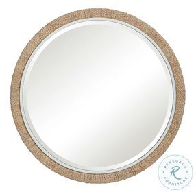 Carbet Matte White and Brown Mirror