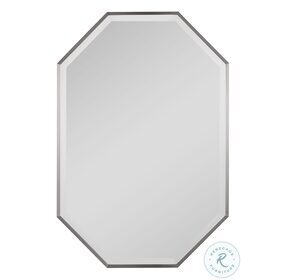 Stuartson Brushed Nickel Mirror
