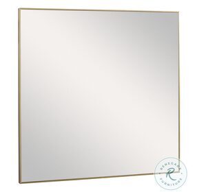 Alexo Brushed Gold Mirror
