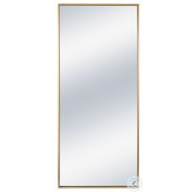 Squire Gold Floor Mirror