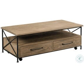 Modern Forge Sandy Brown Modern Forge Coffee Table
