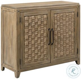 Modern Forge Sandy Brown Leona Accent Chest
