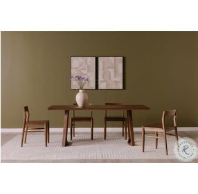 Silas Natural Rectangular Dining Room Set