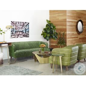 Magdelan Green Living Room Set