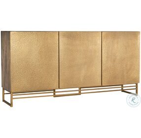 6007-55469-15 Light Natural And Gold 69" TV Stand