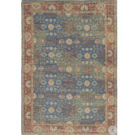 Morris Blue And Red Traditions Extra Large Area Rug