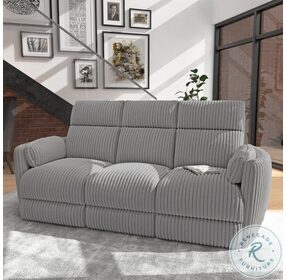 Radius Mega Grey Power Reclining Sofa
