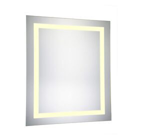 MRE-6011 Nova 20" Rectangular Glossy White Mirror