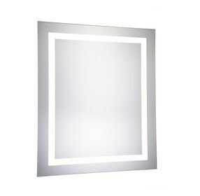MRE-6031 Nova 32" Rectangular Glossy White Mirror