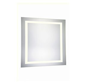 MRE-6040 Nova 36" Square Glossy White Mirror