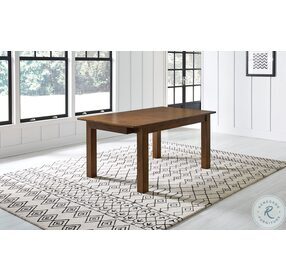 Mariposa Rustic Whiskey Leg Extendable Dining Table